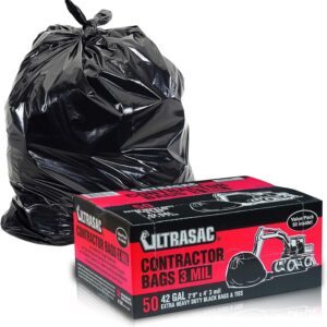 42 gallon heavy duty contractor bags