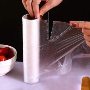 clear vegetable packaging food plastic bags on roll for supermarket (复制)