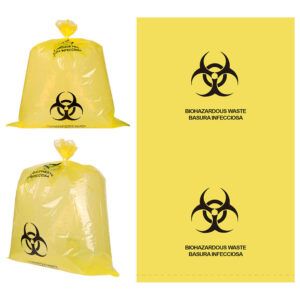 waste trash bags with strong adhesive strip (复制)