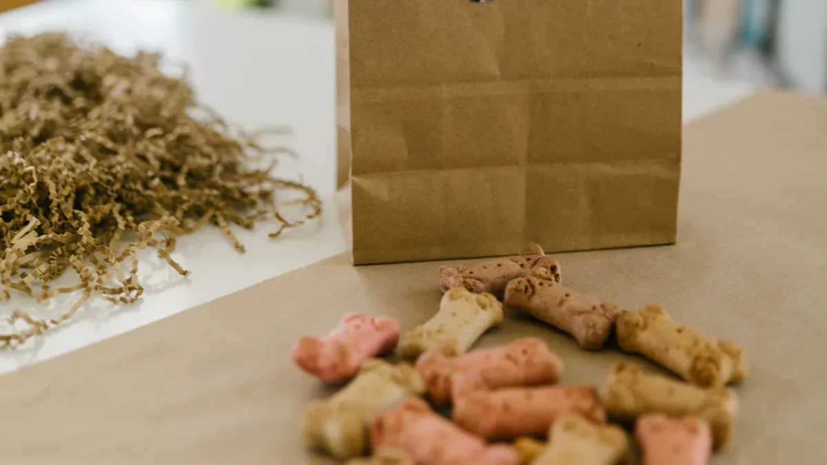 Materials in Compostable Shopping Bags