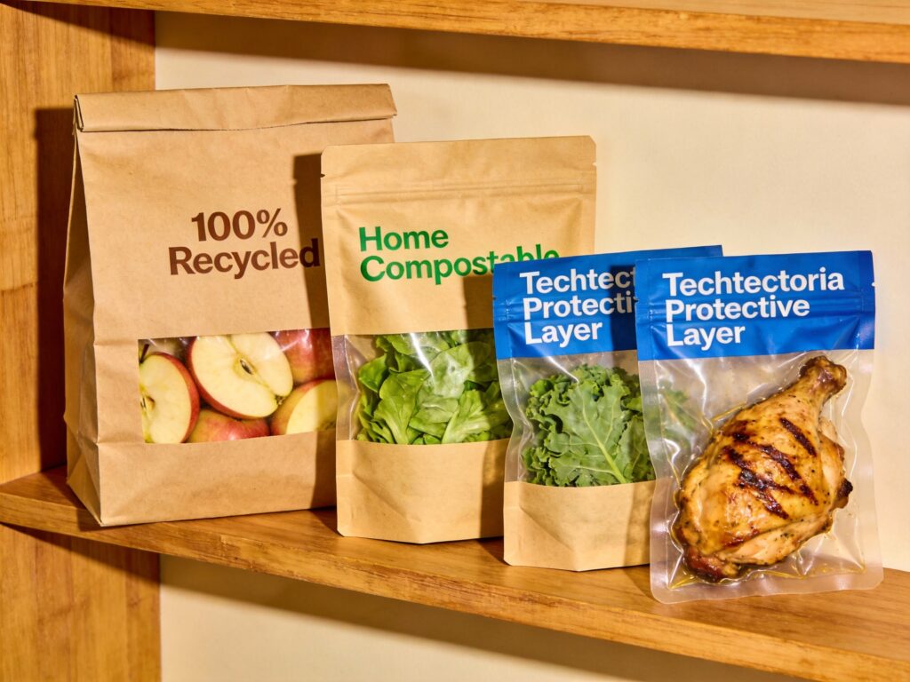 printed gussseted poly bags